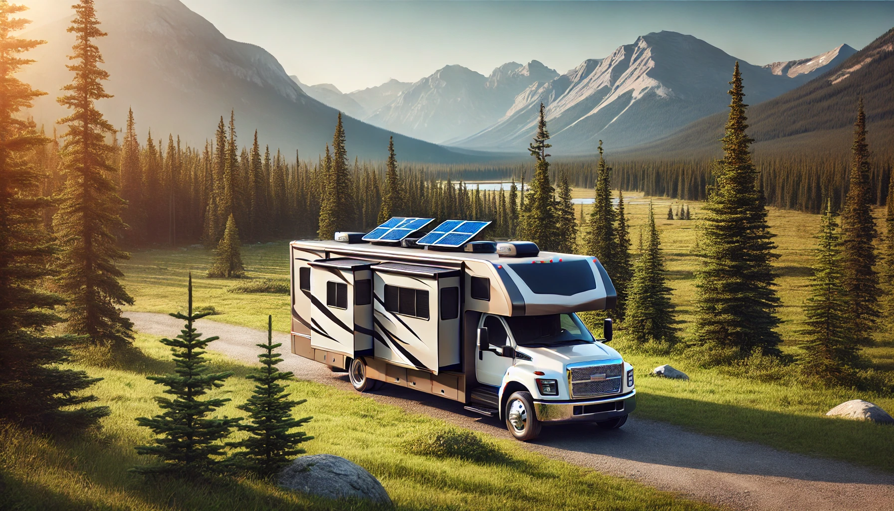 Recreational Vehicle in Nature