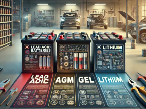 Choosing the Right Battery: A Guide to GEL, AGM, Lithium, and Lead Acid Options